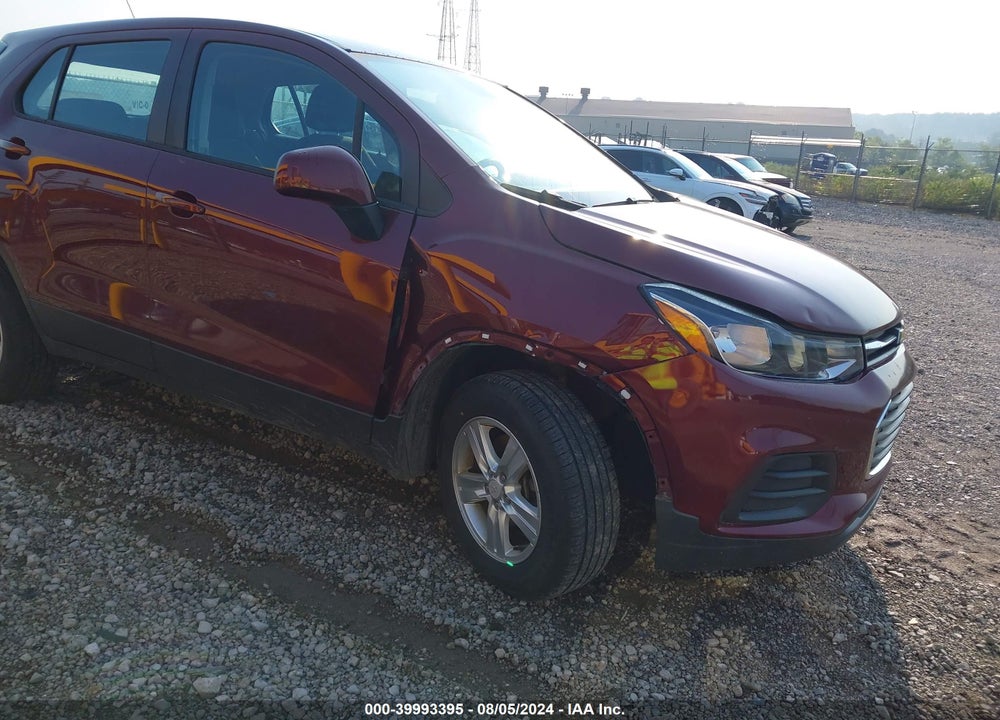 2017 CHEVROLET TRAX LS VIN: 3GNCJNSB8HL235337