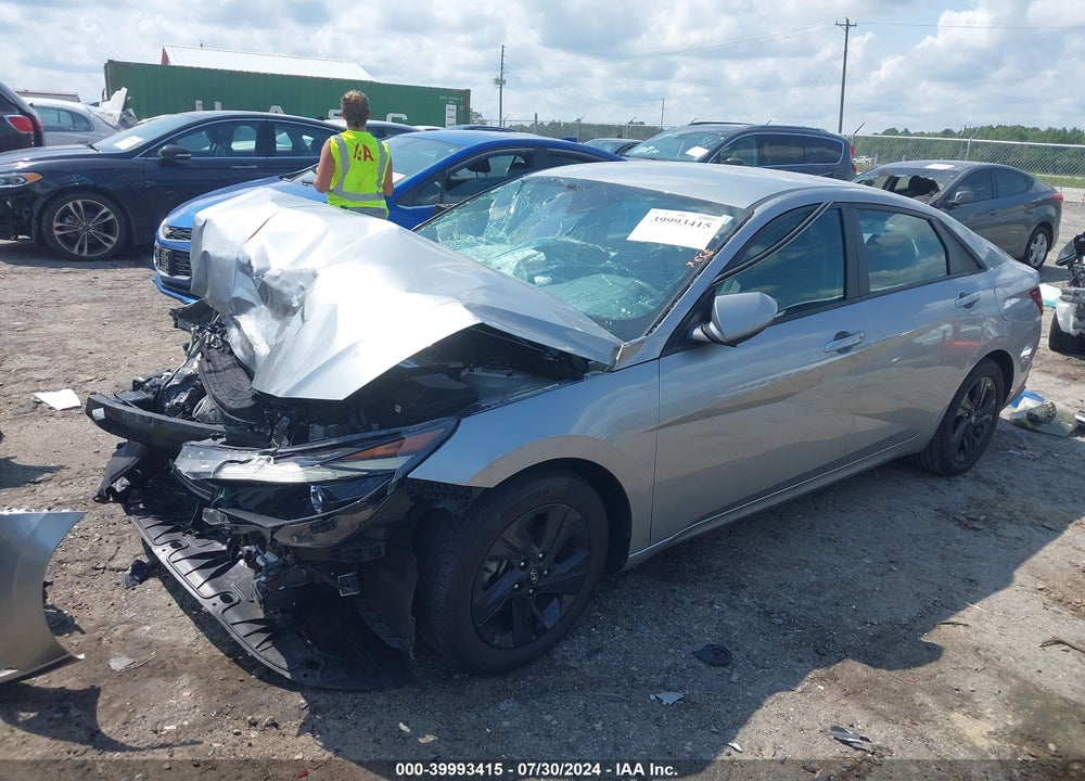2022 HYUNDAI ELANTRA SEL VIN: 5NPLS4AG1NH081062