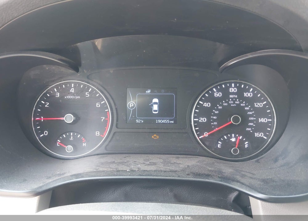 2016 KIA OPTIMA LX VIN: 5XXGT4L35GG003309