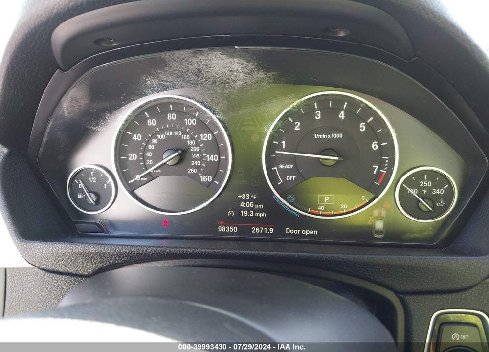 2012 BMW 328I VIN: WBA3A5G51CNP16872