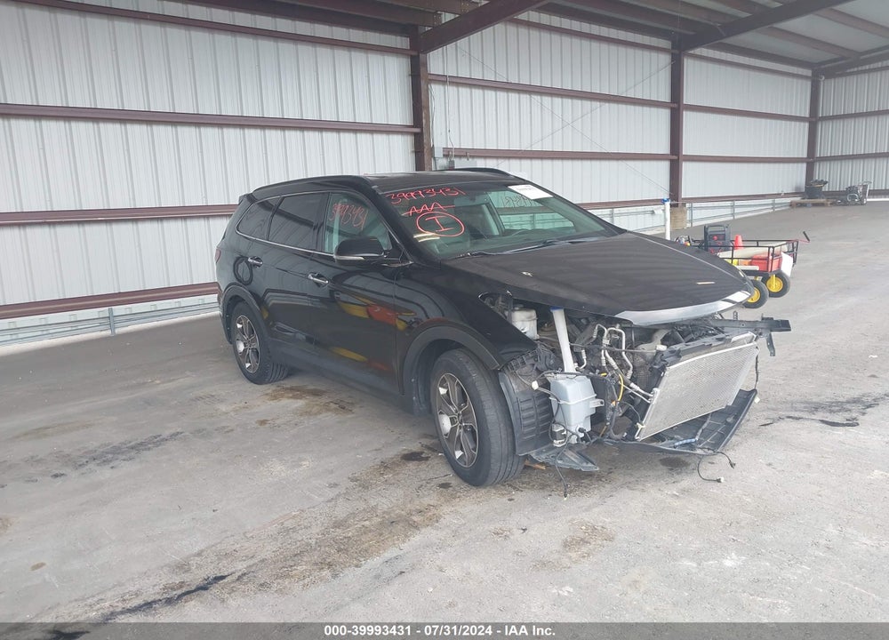 2014 HYUNDAI SANTA FE GLS VIN: KM8SN4HF0EU071737