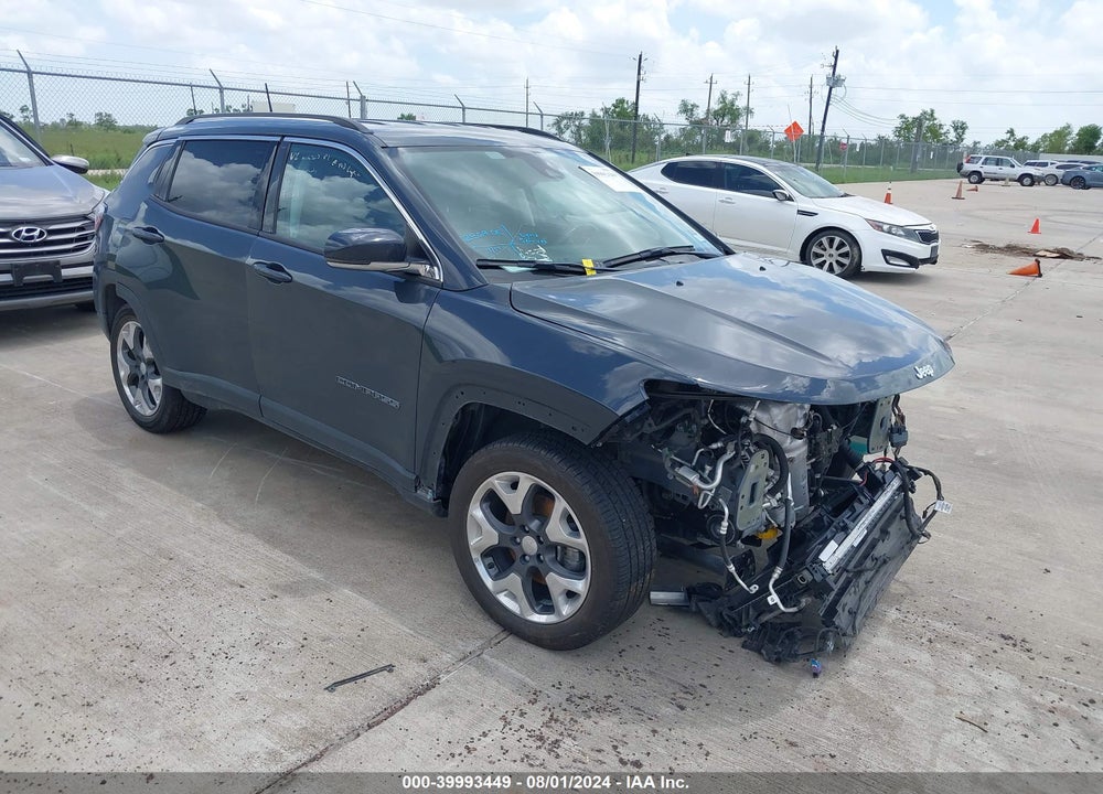 2018 JEEP COMPASS LIMITED FWD VIN: 3C4NJCCB1JT407055