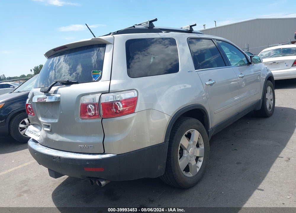 2007 GMC ACADIA SLT-1 VIN: 1GKEV33747J172350