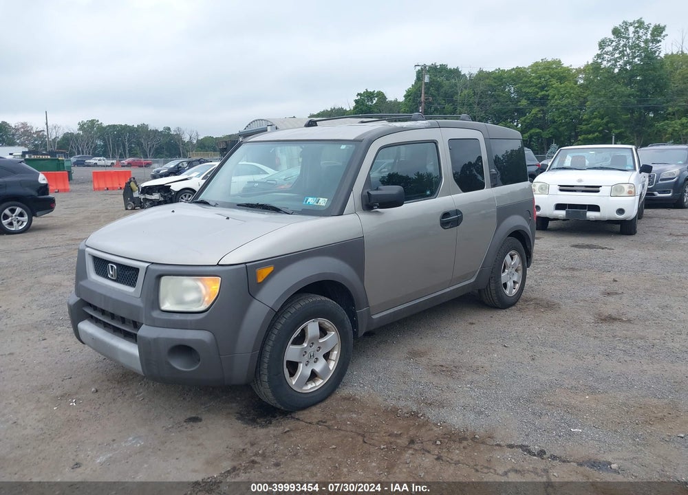 2004 HONDA ELEMENT EX VIN: 5J6YH28554L003224