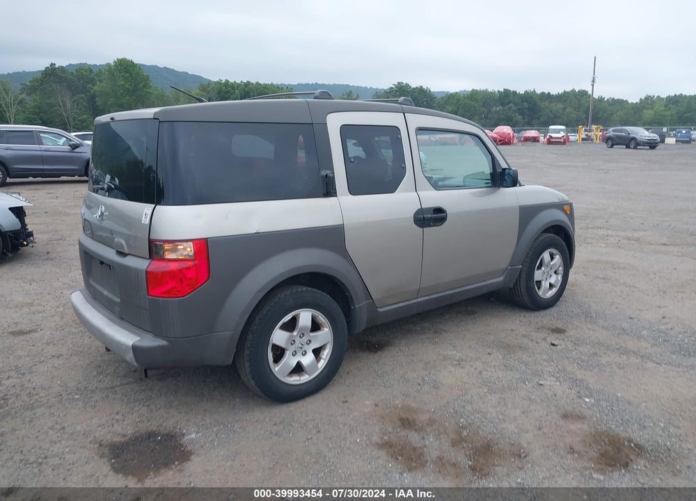 2004 HONDA ELEMENT EX VIN: 5J6YH28554L003224