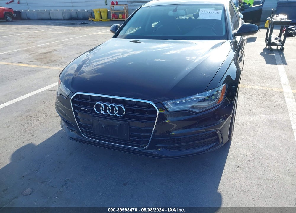 2014 AUDI A6 3.0T PREMIUM PLUS VIN: WAUHGAFC5EN029670