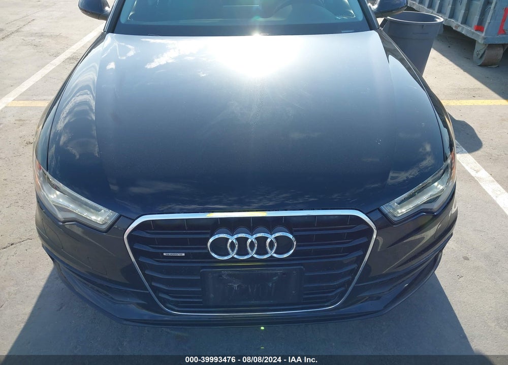 2014 AUDI A6 3.0T PREMIUM PLUS VIN: WAUHGAFC5EN029670