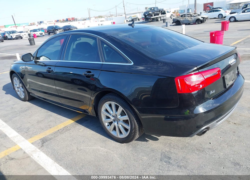 2014 AUDI A6 3.0T PREMIUM PLUS VIN: WAUHGAFC5EN029670
