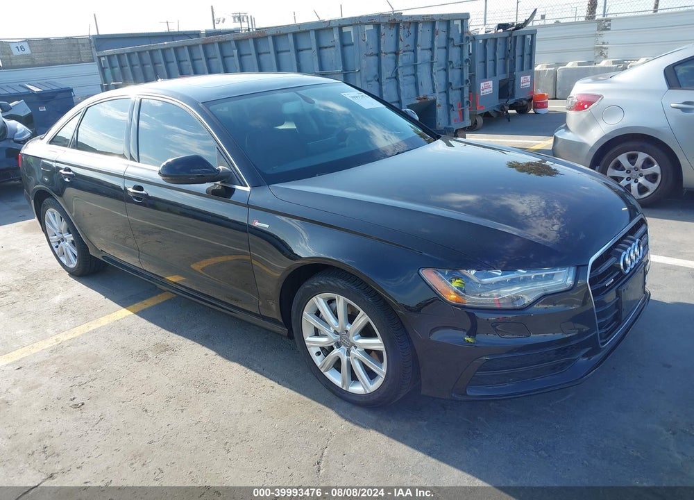 2014 AUDI A6 3.0T PREMIUM PLUS VIN: WAUHGAFC5EN029670