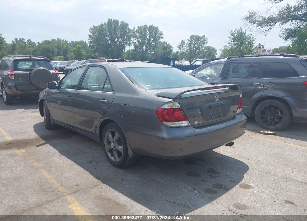 2005 TOYOTA CAMRY SE V6 VIN: 4T1BA32K95U049747