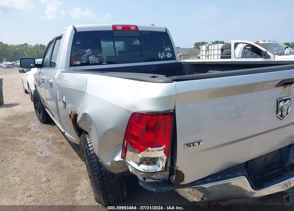 2012 RAM 1500 SLT VIN: 1C6RD7GP3CS220594