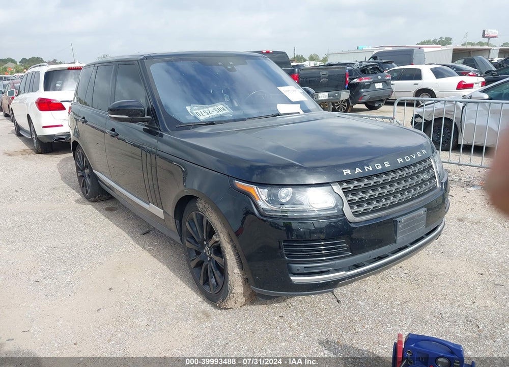 2017 LAND ROVER RANGE ROVER 3.0L V6 SUPERCHARGED VIN: SALGR2FV8HA351207