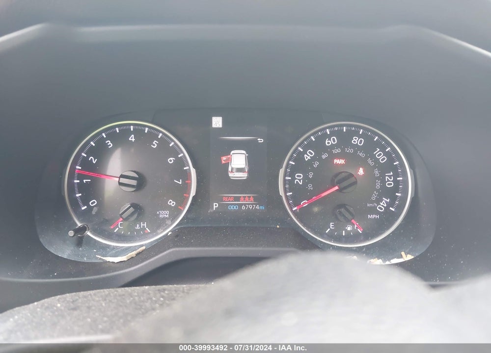 2019 TOYOTA RAV4 LE VIN: JTMF1RFV4KD503640
