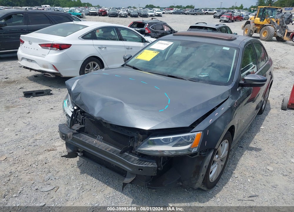 2013 VOLKSWAGEN JETTA 2.5L SE VIN: 3VWDP7AJ5DM287512