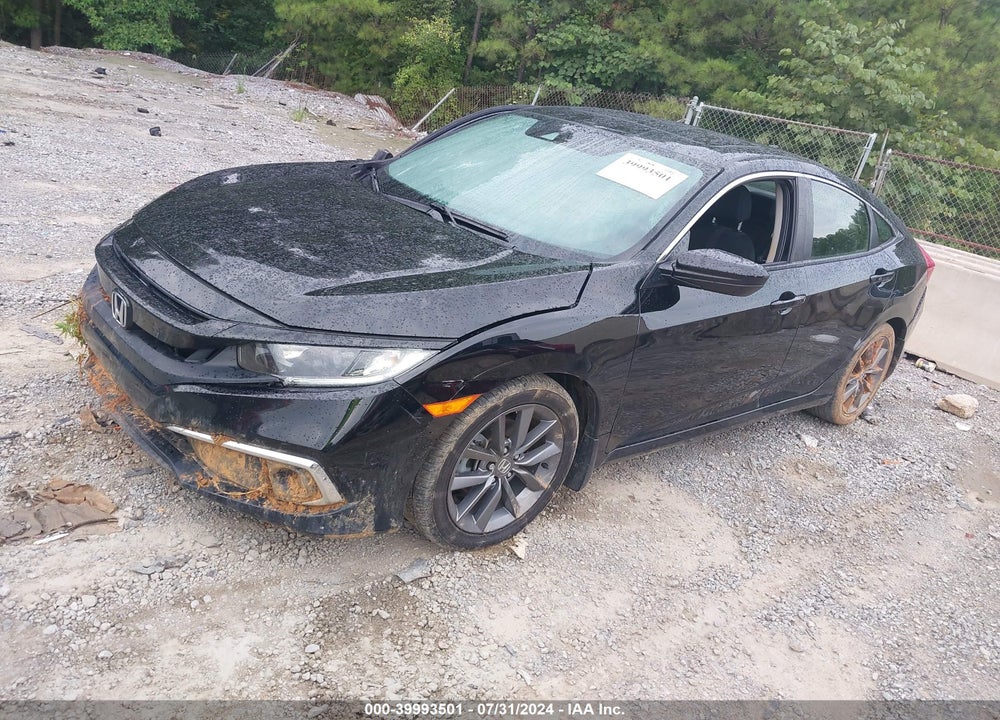2019 HONDA CIVIC EX VIN: JHMFC1F34KX011066