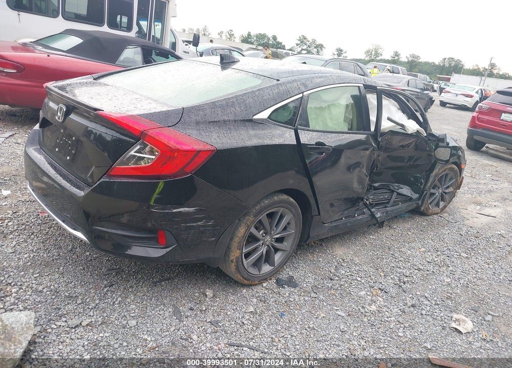 2019 HONDA CIVIC EX VIN: JHMFC1F34KX011066