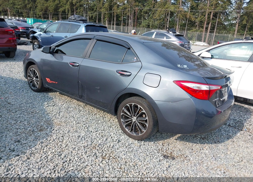 2015 TOYOTA COROLLA S PLUS VIN: 5YFBURHE6FP245384