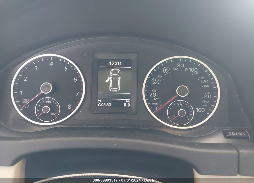 2016 VOLKSWAGEN TIGUAN S VIN: WVGBV7AX0GW543754