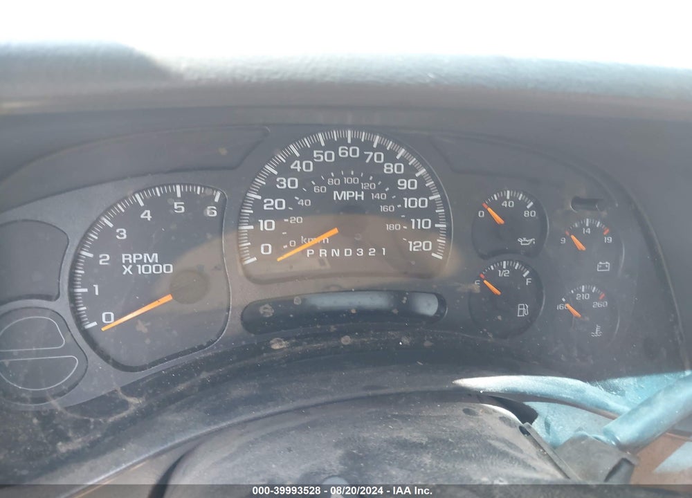 2003 CHEVROLET SILVERADO 1500HD LS VIN: 1GCGK13U63F231676