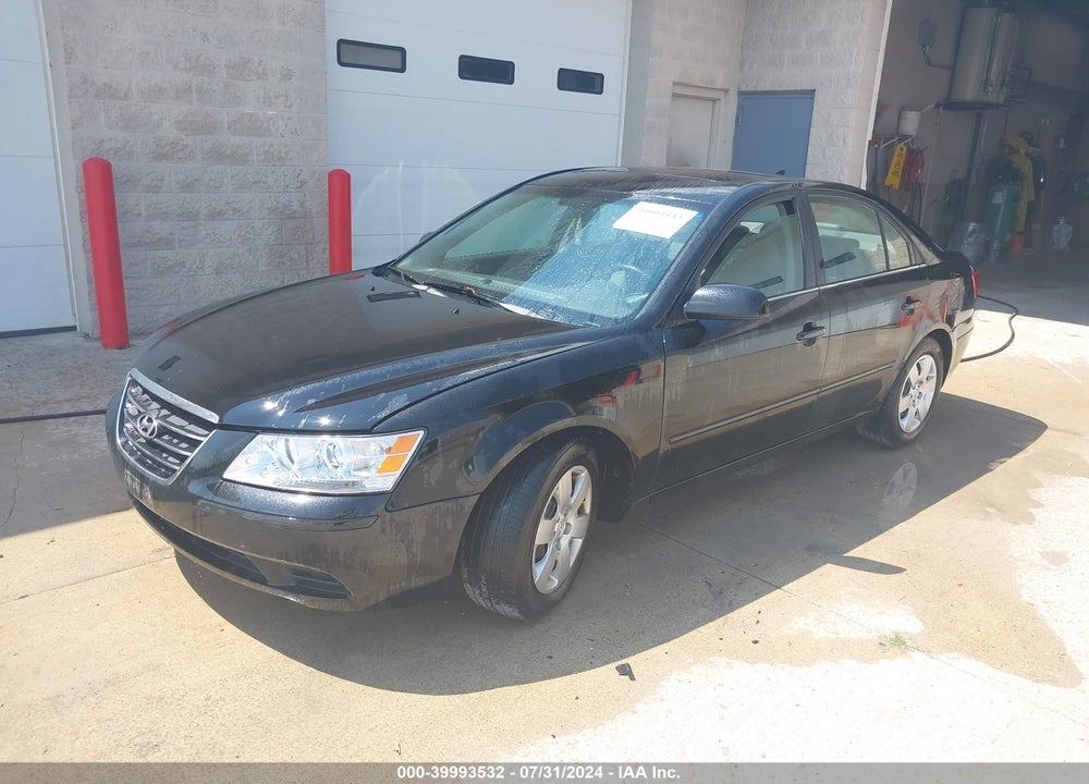 2009 HYUNDAI SONATA GLS V6 VIN: 5NPET46F19H406076