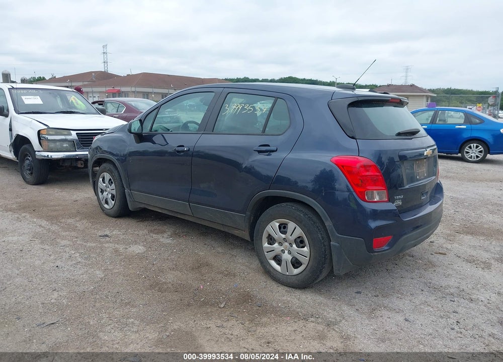 2018 CHEVROLET TRAX LS VIN: 3GNCJKSB5JL315442