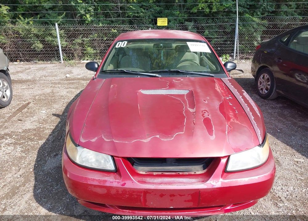 2000 FORD MUSTANG VIN: 1FAFP4042YF237118