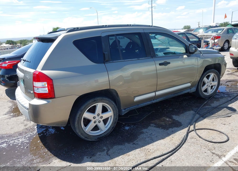 2007 JEEP COMPASS LIMITED VIN: 1J8FT57W67D231165