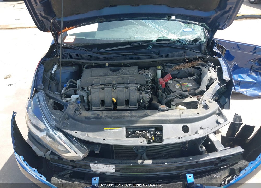 2017 NISSAN SENTRA SV VIN: 3N1AB7AP2HY293102