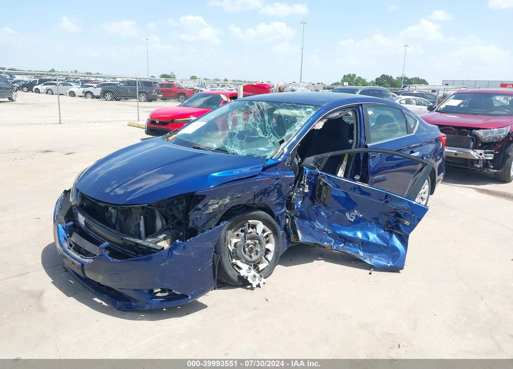 2017 NISSAN SENTRA SV VIN: 3N1AB7AP2HY293102