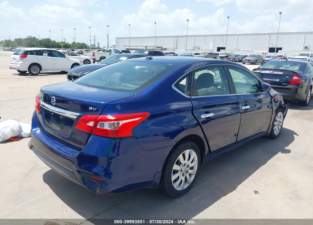 2017 NISSAN SENTRA SV VIN: 3N1AB7AP2HY293102