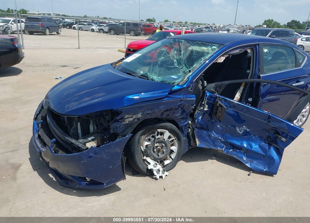 2017 NISSAN SENTRA SV VIN: 3N1AB7AP2HY293102