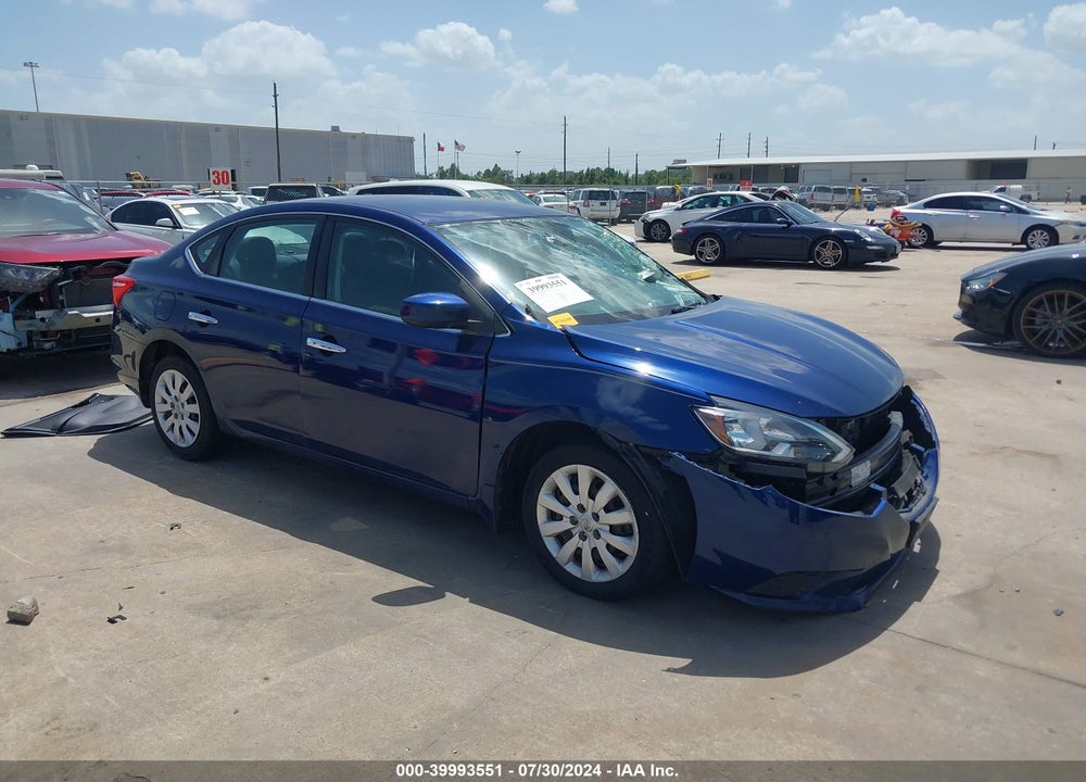 2017 NISSAN SENTRA SV VIN: 3N1AB7AP2HY293102