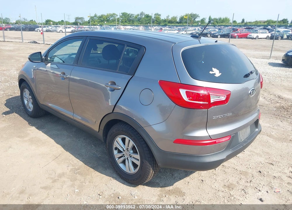2011 KIA SPORTAGE LX VIN: KNDPBCA29B7020297