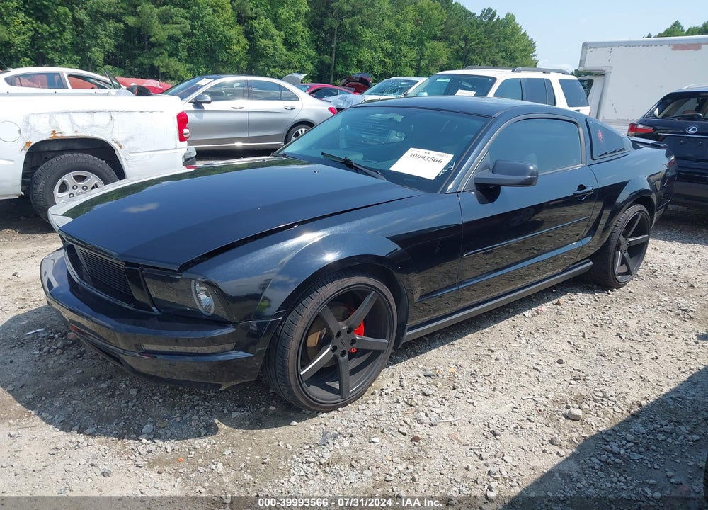 2008 FORD MUSTANG V6 DELUXE/V6 PREMIUM VIN: 1ZVHT80N785167522