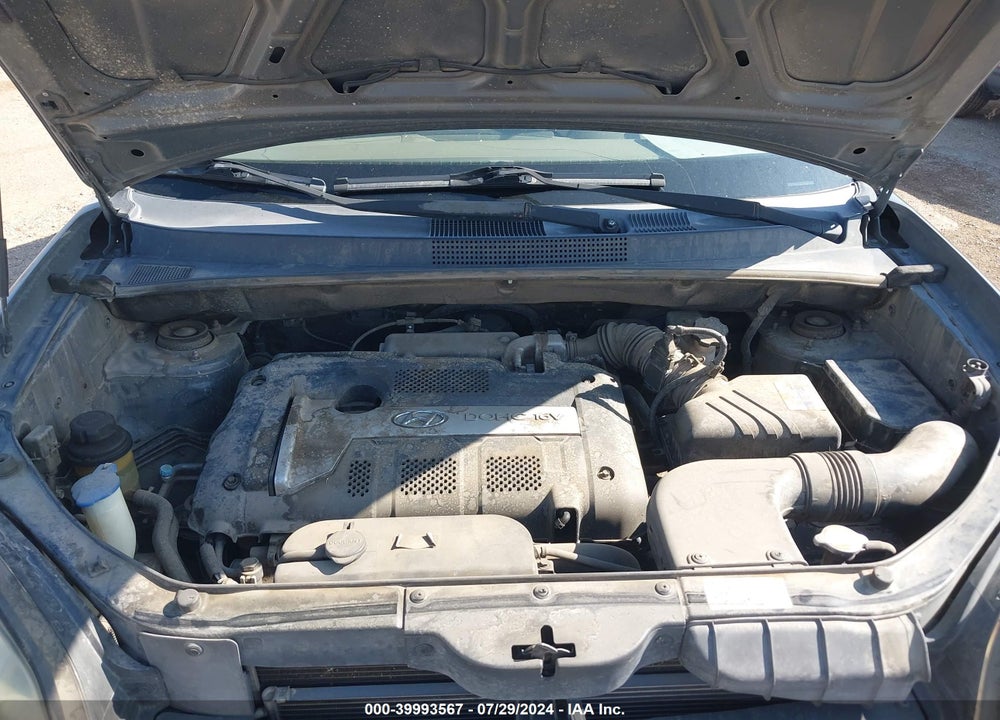 2007 HYUNDAI TUCSON GLS VIN: KM8JM12B87U558061