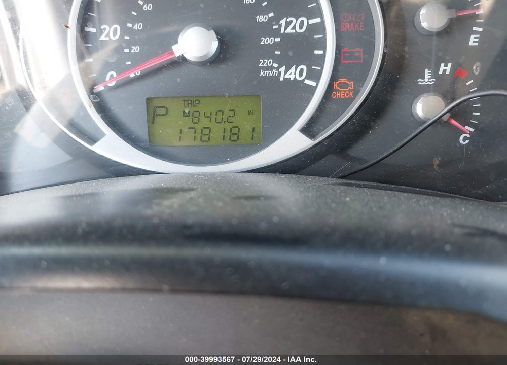 2007 HYUNDAI TUCSON GLS VIN: KM8JM12B87U558061
