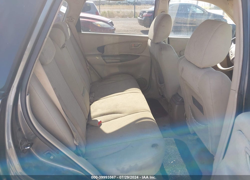 2007 HYUNDAI TUCSON GLS VIN: KM8JM12B87U558061
