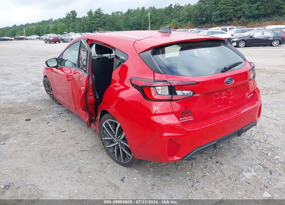2024 SUBARU IMPREZA SPORT 5-DOOR VIN: JF1GUAFC9R8282444