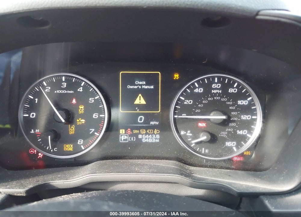 2024 SUBARU IMPREZA SPORT 5-DOOR VIN: JF1GUAFC9R8282444