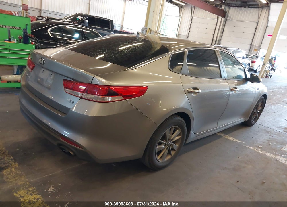 2016 KIA OPTIMA LX TURBO VIN: 5XXGT4L13GG105982