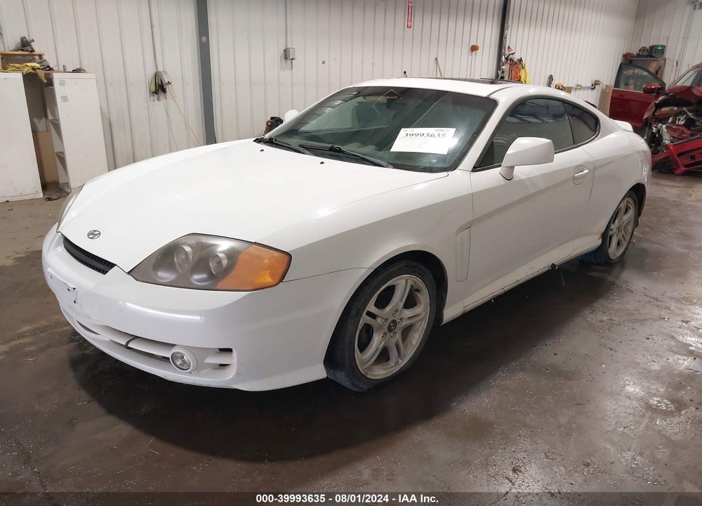 2003 HYUNDAI TIBURON GT V6 VIN: KMHHN65F73U029217