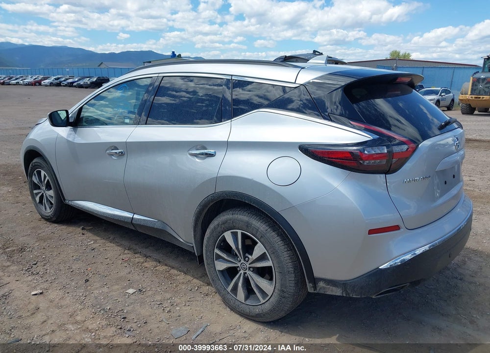 2021 NISSAN MURANO SV FWD VIN: 5N1AZ2BJ5MC146907