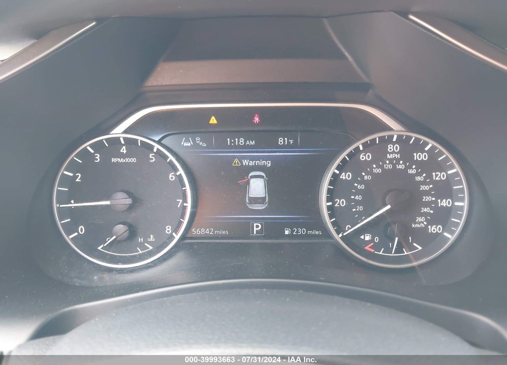 2021 NISSAN MURANO SV FWD VIN: 5N1AZ2BJ5MC146907