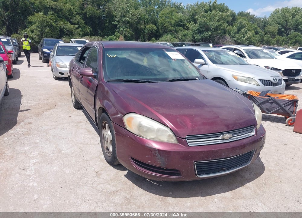 2007 CHEVROLET IMPALA LT VIN: 2G1WT58N279294458