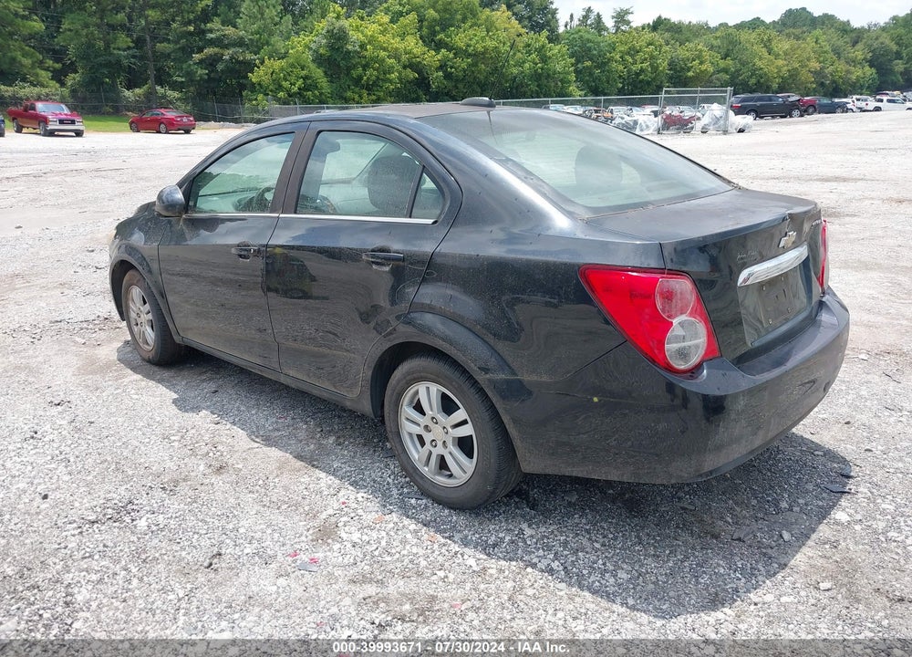 2015 CHEVROLET SONIC LT AUTO VIN: 1G1JC5SH9F4141395