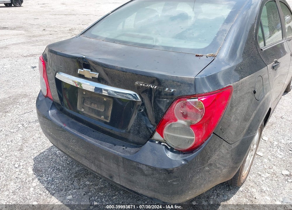 2015 CHEVROLET SONIC LT AUTO VIN: 1G1JC5SH9F4141395
