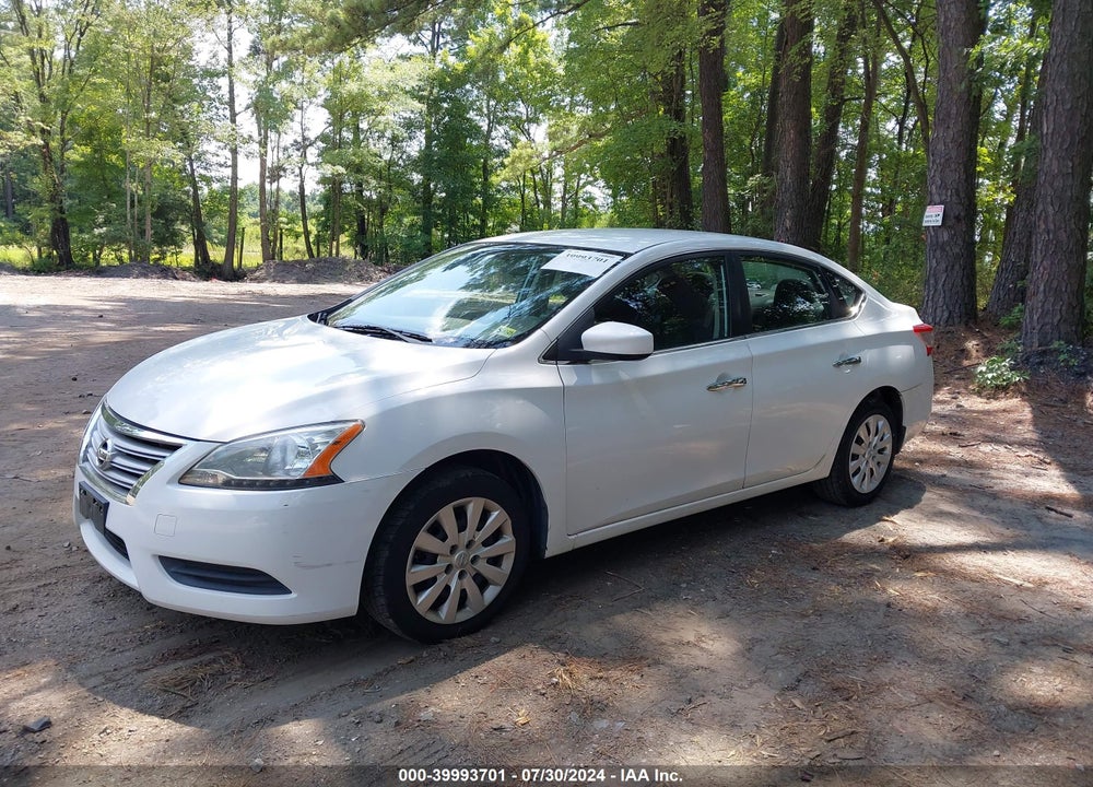 2015 NISSAN SENTRA SV VIN: 3N1AB7AP0FY379635
