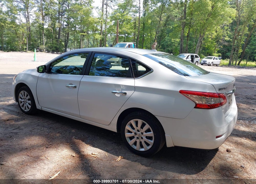 2015 NISSAN SENTRA SV VIN: 3N1AB7AP0FY379635