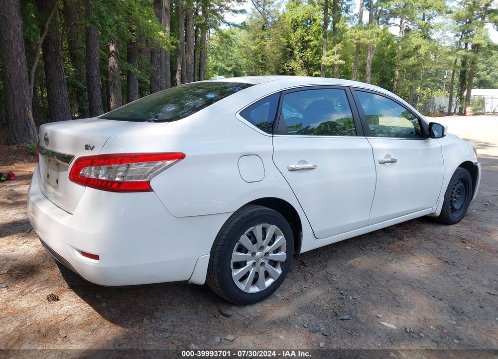 2015 NISSAN SENTRA SV VIN: 3N1AB7AP0FY379635
