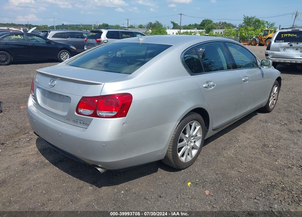 2007 LEXUS GS 350 VIN: JTHCE96S470011863